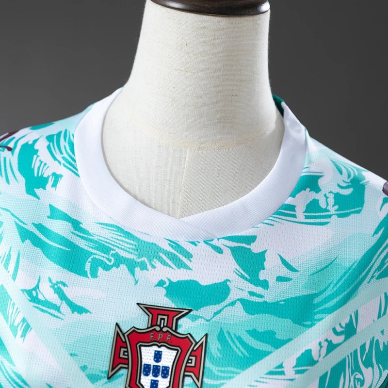 Camisola Feminina Alternativa Portugal Mundial 2026