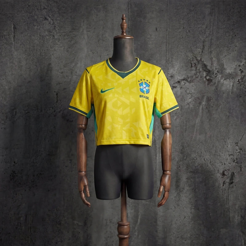 Camisola Feminina Principal Brasil Mundial 2026