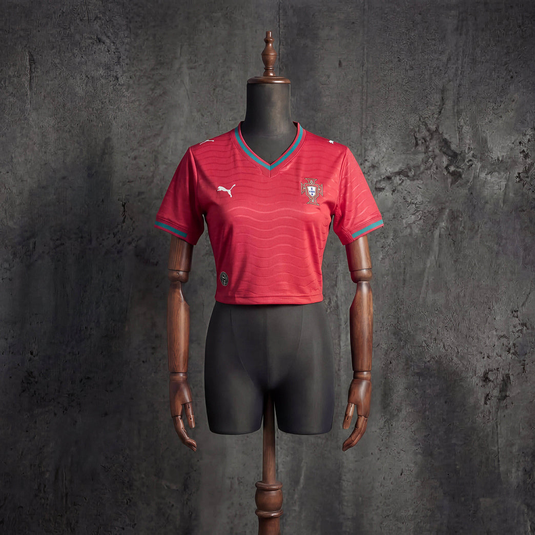 Camisola Feminina Principal Portugal Mundial 2026